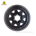 4WD Offroad Wheels 16x7 Steelie Wheels μίλησε σχεδιασμό